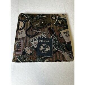 Creative Memories Travel Passport Photo Album Scrapbook Binder